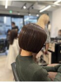 明るめグレージュカラー