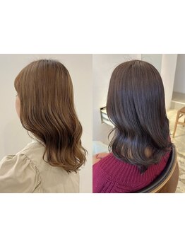 一人ひとりの髪質やお悩みに合わせたトリートメントが豊富◎髪質改善もご相談ください♪