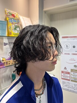 ヘアサロン アウラ(hair salon aura) ウルフパーマシャドウパーマサーフカール