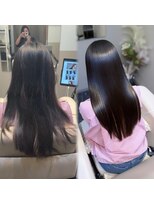 シア(Sia.)&nbsp;髪質改善/大人ガーリー/暗めカラー