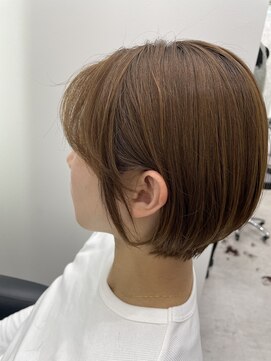 丸みグラデーションボブ