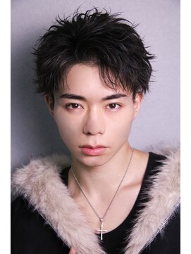 雅(MIYABI) ツイスパアップバング【溝の口/メンズカット/メンズパーマ】