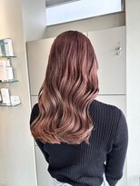 エイト 沖縄豊崎店(EIGHT toyosaki)&nbsp;【EIGHT 豊崎】お客様スタイル［透明感なピンクブラウンカラー］