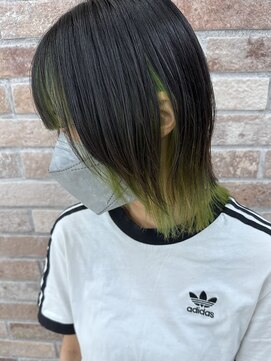 ニューヨークニューヨーク 姫路広畑店(NYNY) グリーン×レイヤースタイル!