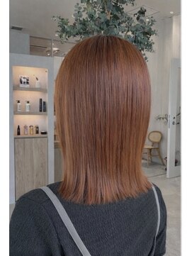 リュドール 名駅(Rue D'or) ぱつっと×オレンジブラウン