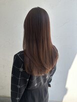 ジュエ ヘアー デザイン(Jue hair design)&nbsp;春の艶髪ブラウン/ロングレイヤーカット/ナチュラル/知立