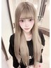 【学割U24/2・3回目】プリン解消ブリーチリタッチ+プラチナエクステ60枚~