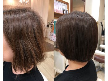 アロマ アンド アイボリー(Aroma&ivory)の写真/【西新/藤崎】くせ毛・うねりをお悩み解決！髪と悩みに寄り添い美髪へ♪