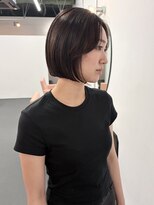 ツイ 新潟駅南けやき通り(tui) ボブ/ぱつっとボブ/ラベンダーブラウン/透明感カラー