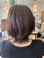 ボンドヘアステージ 良福寺店(BOND hair stage) 丸みのあるミディアムボブ