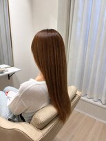 イロ ジェイアール JR奈良店(IRO) 縮毛矯正で叶える自然な艶髪ストレートロング