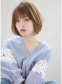 大人かわいいボブ 切りっぱなしボブも前下がりも◎