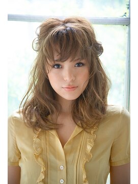 エスアンドエフ美容室 松富店(S&F) ゆるふわフェミニンウェーブ