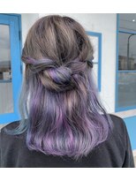 ヘアーメイク コラソン(hair make corazon)&nbsp;似合わせカットメルティカラー着物フェミニンロング