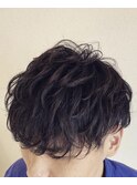 マッシュパーマスタイル