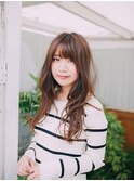 大人かわいい♪ココアブラウン♪ハイライトカラー