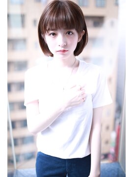 シーラス バイクラウドゼロ(Cirrus by Cloud zero) 大人かわいい小顔ナチュラルボブ【Cirrus by Cloud zero】