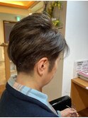 ツーブロックショート