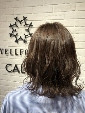 ヘア スパ ビューティー エールフォルム(HAIR SPA BEAUTY YELLFORME) くびれミディ×透明感オリーブベージュ