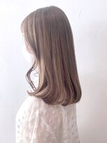 アイティー バイ アルバム 浦和店(IT by ALBUM)&nbsp;マロベージュ_ミニウルフテラコッタくすみブルー_ba329241