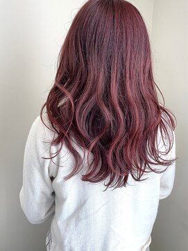 キャパジャストヘアー(CAPA just hair) ブリーチなし/ラズベリーピンク/カシスピンク