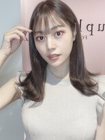 ユーフォリア 新宿店(Euphoria)&nbsp;似合わせ小顔カット　ラベンダー
