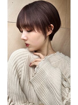 フラミューム 恵比寿(flammeum) ミヤザキスタイル ガーリーマッシュショート