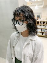 テトヘアー(teto hair) ミディアムパーマ、スパイラルパーマ、ウルフパーマ