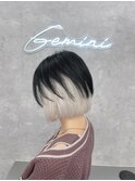 切りっぱなしボブ
