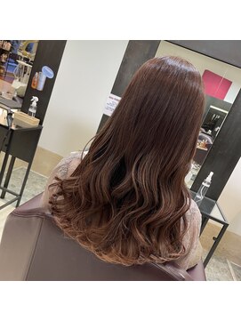 ノーム バイ アウラ(norm. by aura) ピンクブラウン