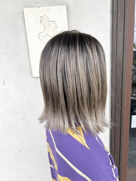 トップヘアー 総社店(TOP HAIR) 外国人風ブロンドカラー