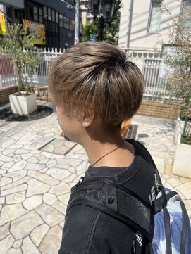 アース 高田馬場店(HAIR&MAKE EARTH) ハイトーン×ベージュ