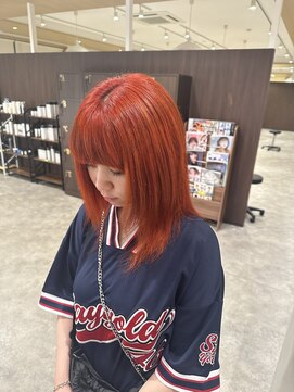 ビスポーク(BESPOKE) 20代30代ケアブリーチ小顔ビビットオレンジ/オレンジカラー