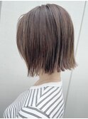 切りぱなしショートボブ/30代40代50代