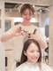 アグ ヘアー シャルト 高松店(Agu hair chart)の写真/1人のStylistが仕上げまで担当！髪のお悩みも相談しやすい♪丁寧なカウンセリングで理想のstyleに。