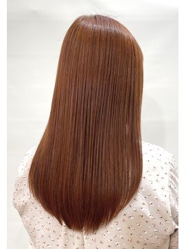 アトリエマイ 西新井東口店(MAI) サラ艶ロング/オレンジブラウン/髪質改善トリートメント