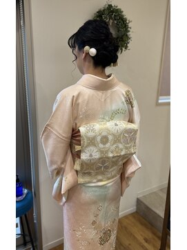 ケイズプラスカラン(HAIR AND MAKEUP K's PLUS calin) 春髪アップ