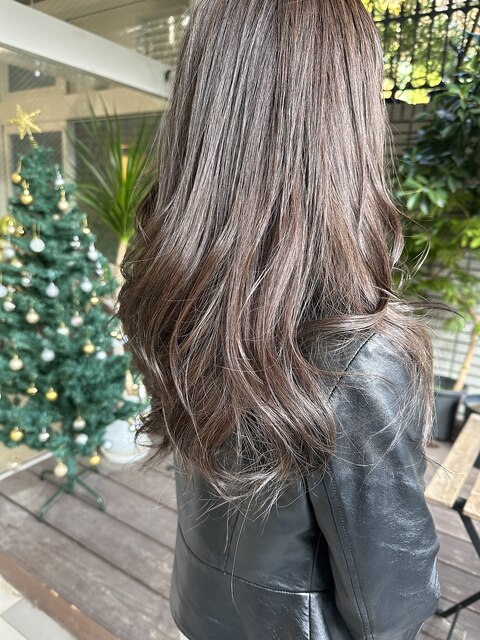 【hair salon W】アッシュベージュ