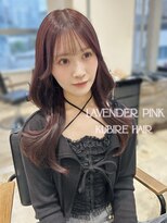 エヌアイ オモテサンドウ(ni omotesando)&nbsp;☆韓国ヘア ラベンダーピンクカラー お顔まわりカット☆