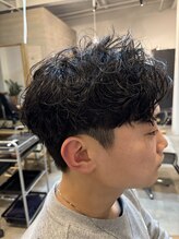 カルムヘアー(Calme hair) 無造作スパイラルパーマ