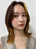 ダダキュービック(DADA CuBiC)&nbsp;デザインカラーワンカールレイヤーカットバイカルテ