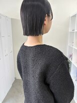 キートス 高知店(kiitos)&nbsp;★パツっと切りっぱなしボブ