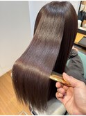 髪質改善×ラベンダーカラー