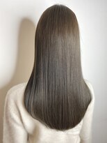  ジーナ 大阪茨木(Zina)&nbsp;髪質改善＊グレージュフェミニンロング＊美髪【Zina大阪茨木】