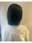 ブルーグリーンハイライト