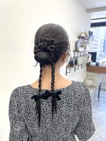 ソソ(soso)&nbsp;ホワイトグレージュ/デジタルパーマ/チェリーブラウン/カチモリ