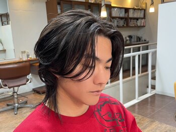 スタジオフォーエイチ(STUDIO 4H)の写真/コスパ抜群[カット+パーマ+炭酸泉¥7700]でご提供!イメチェンにも◎[下北沢/学割U24/MEN'S/眉毛]