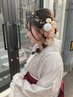 【卒業式はこれで決まり◎】袴レンタル＋着付け＋ヘアセットコース
