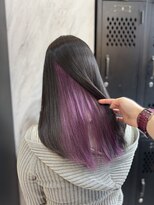 ヴァイス 渋谷店(VAICE)&nbsp;インナーカラー/ピンクラベンダー/カシスピンク