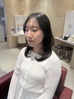 アミリアバイザザ(amiliea by ZA/ZA)&nbsp;暗髪×レイヤーカット